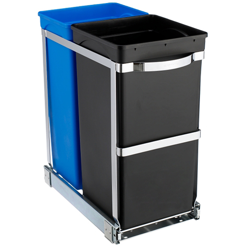 Simplehuman Pull-Out Recycler Bin - Home Recycling